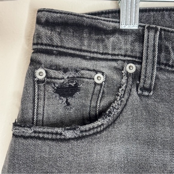 NWOT Abercrombie & Fitch Curve Love Ankle Straight High Rise - Picture 4 of 6